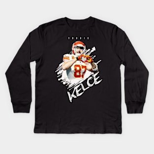 Travis Kelce Kids Long Sleeve T-Shirt